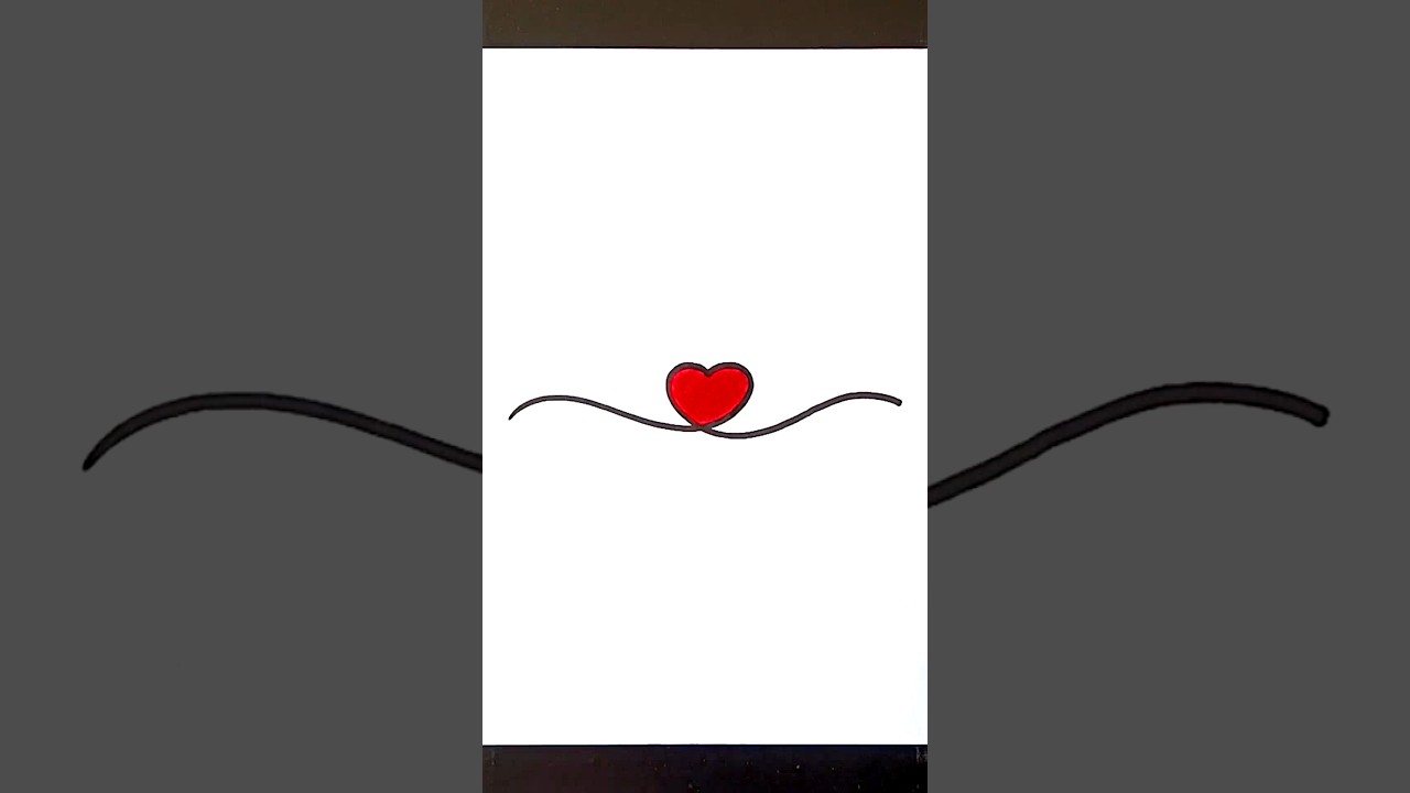 Heart Drawing in One Line