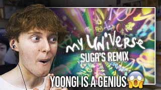 YOONGI IS A GENIUS! (Coldplay X BTS - My Universe | SUGA's Remix Reaction)