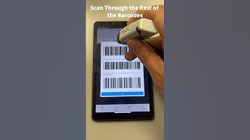 Bluetooth scanner connecting to hub video