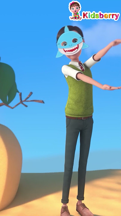 Dady Shark Doo Doo Doo | Baby Shark | #Short | Nursery Rhymes & Baby Songs - Kidsberry