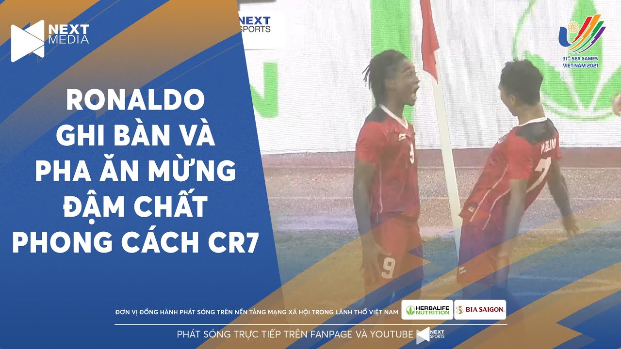 Ronaldo (Indonesia) ghi bàn nhưng nhất định là cứ phải ăn mừng theo phong cách CR7 mới chịu cơ