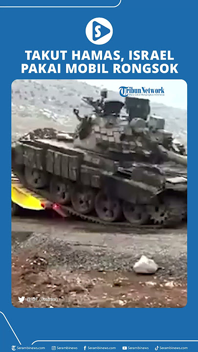 Takut Hamas, Israel Pakai Mobil Rongsok