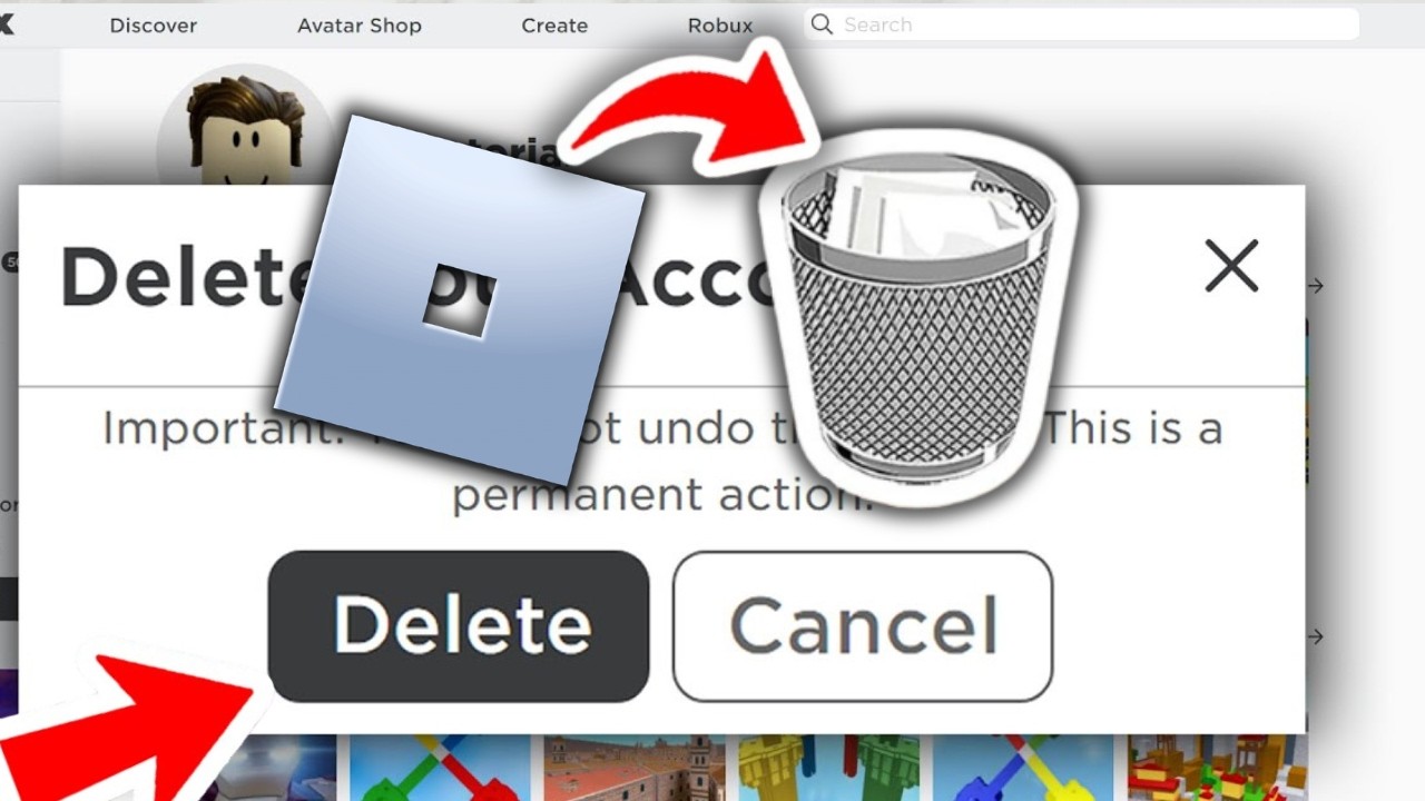 How To Delete Roblox Account Permanently Full Guide YouTube 