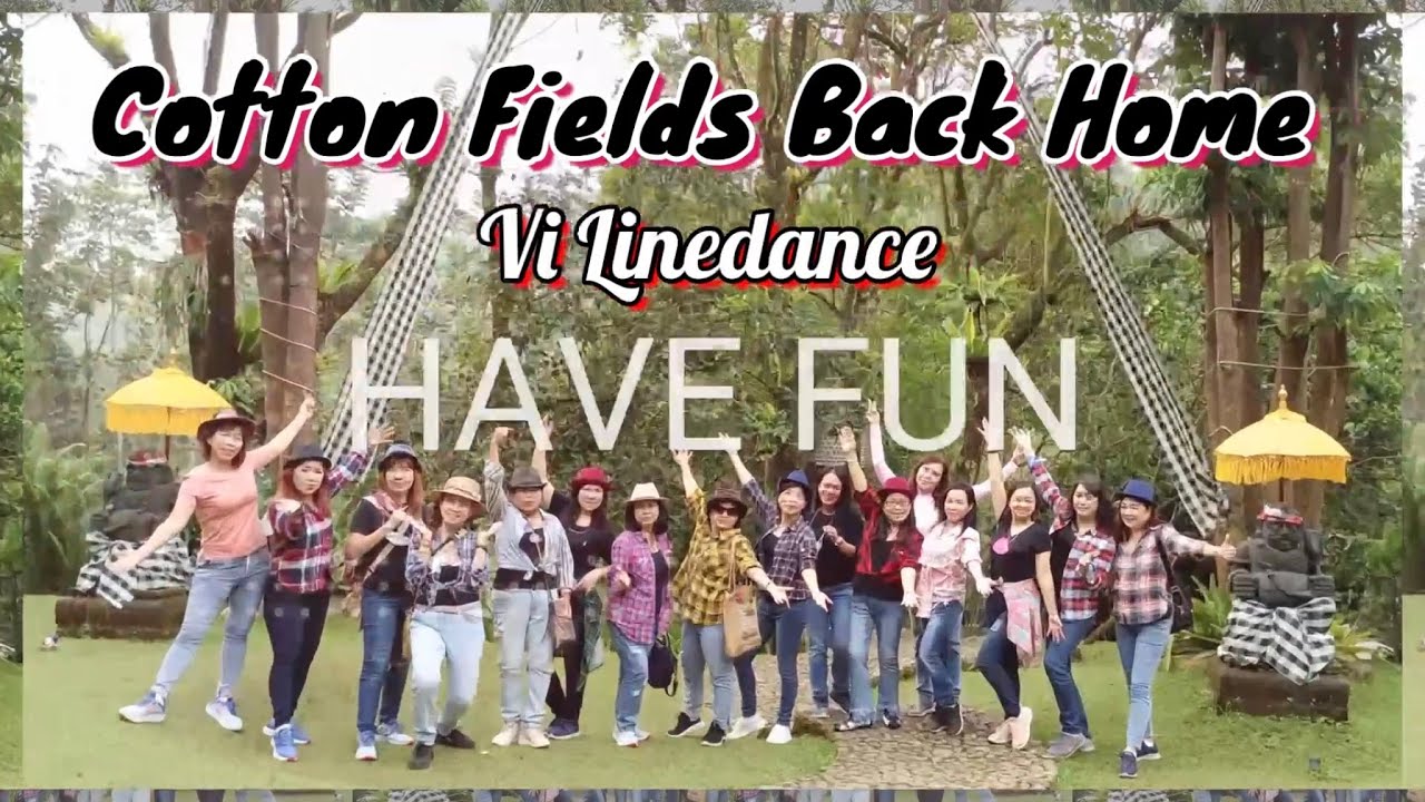 COTTON FIELDS BACK HOME LINEDANCE (Campbell Brothers) YouTube