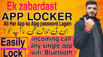 Best App Lock  For Android 2023| Lock Apps, incoming Calls,wifi, USB with multiple passwords