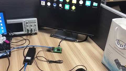Banana Pi BPI-M4 Android 8 1 1 demo ,power by raspberry Pi PoE module