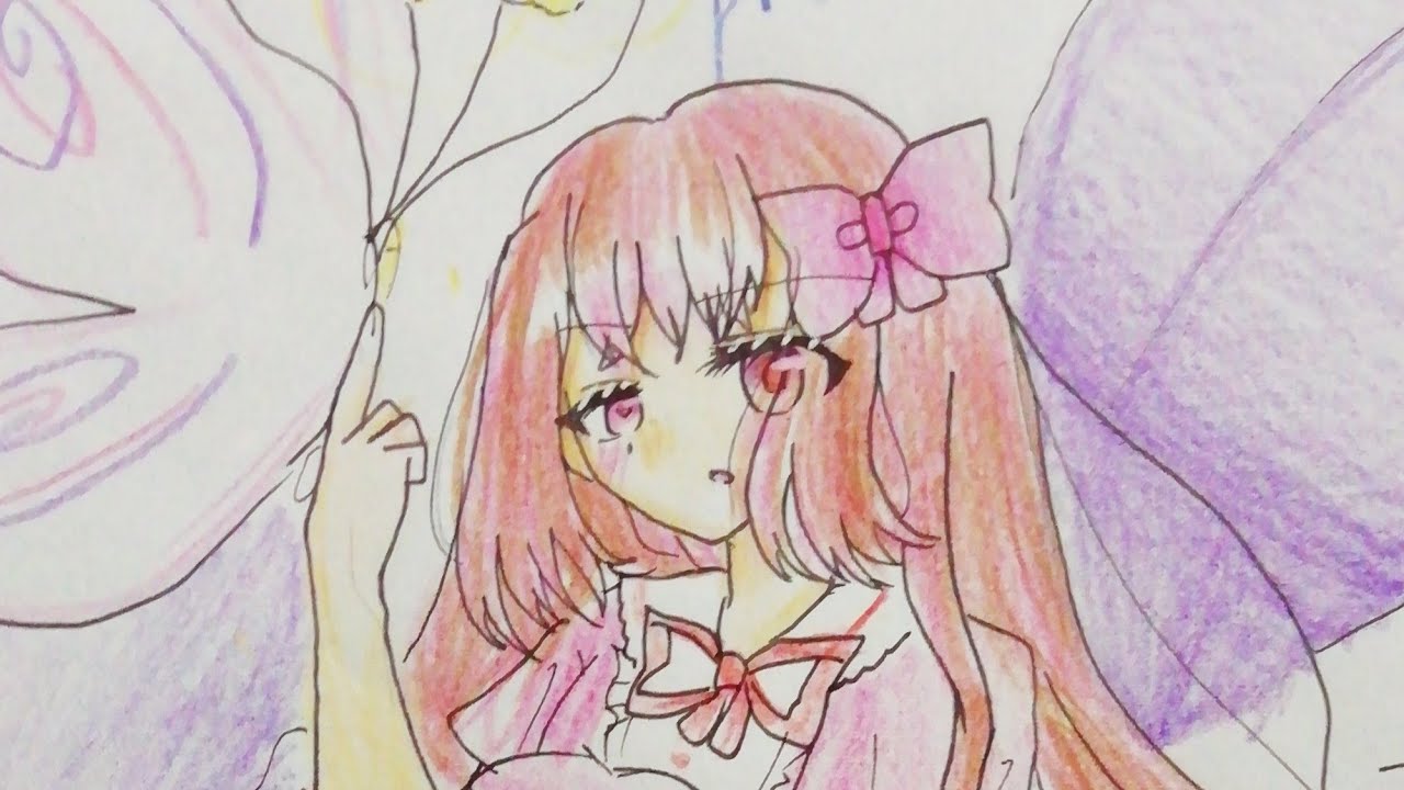 アナログイラスト 華麗に輝く童話のプリンセス シリーズ第2弾 親指姫 Youtube アナログイラスト 華麗に輝く童話のプリンセス シリーズ第2弾 親指姫 Youtube