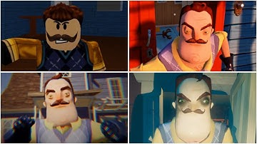 ROBLOX PIGGY NEIGHBOR VS THE NEIGHBOR JUMPSCARE