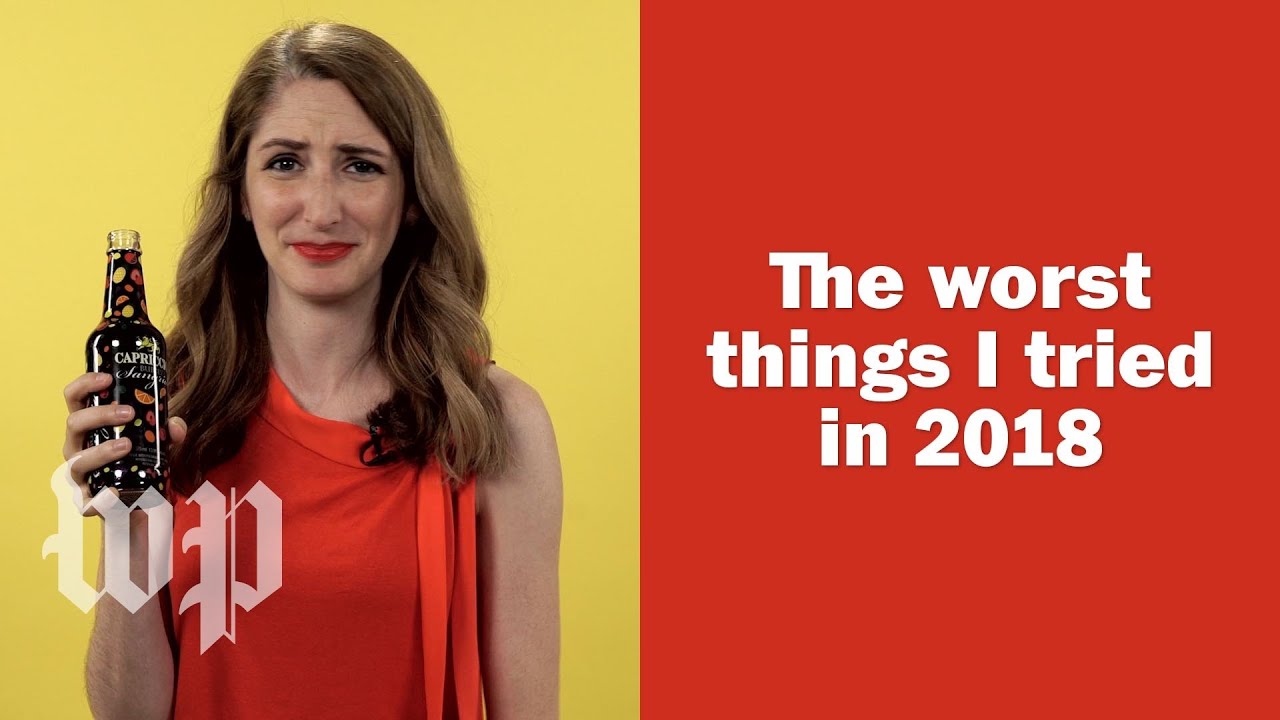 These are the worst foods we tried in 2018