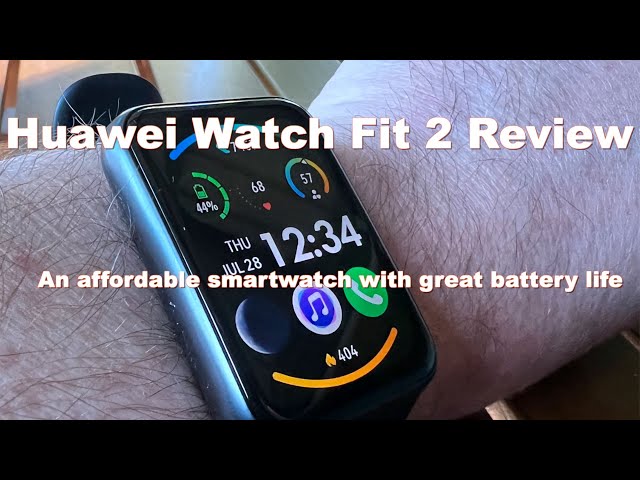 Hands-on review: Huawei Watch Fit 2