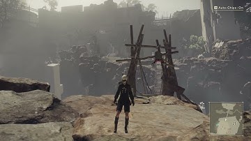 Nier Automata City Ruins Rays of Shade Extended 1 Hour
