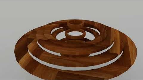 Wave in circles | using blender |Animation node