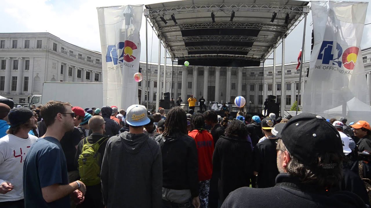 Marijuana Consumption is Illegal Denver Colorado 420 Rally