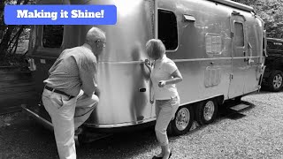 How We Wash and Wax Our Airstream RV