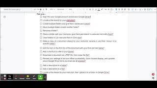 Unit 1: Google Drive Study Guide - Google Docs