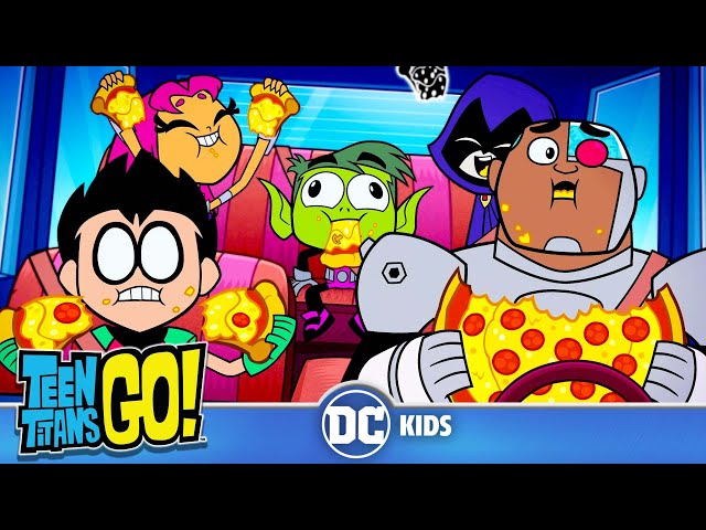 Road Triiiiiiip! 🚗 | Teen Titans Go! | @dckids class=