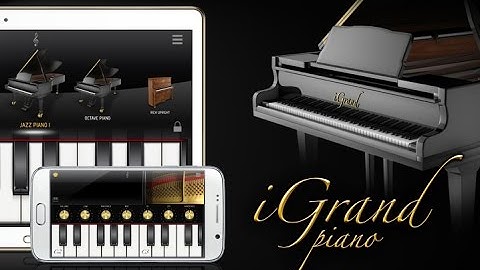 iGrand Piano for Android with iRig MIDI 2 + MIDI keyboard