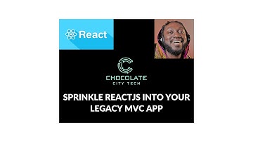SPRIKLE REACT.JS INTO YOUR LEGACY MVC APP