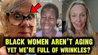 White Women REGRET Joining The Aging Challenge After Learning Black Women Look Better In Their 50 s