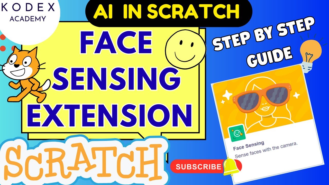 How to Use Face Sensing in Scratch | Step-by-Step Guide | AI Extension ...