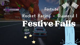 Festive Falls on Diamond I - Fortnite Rocket Racing