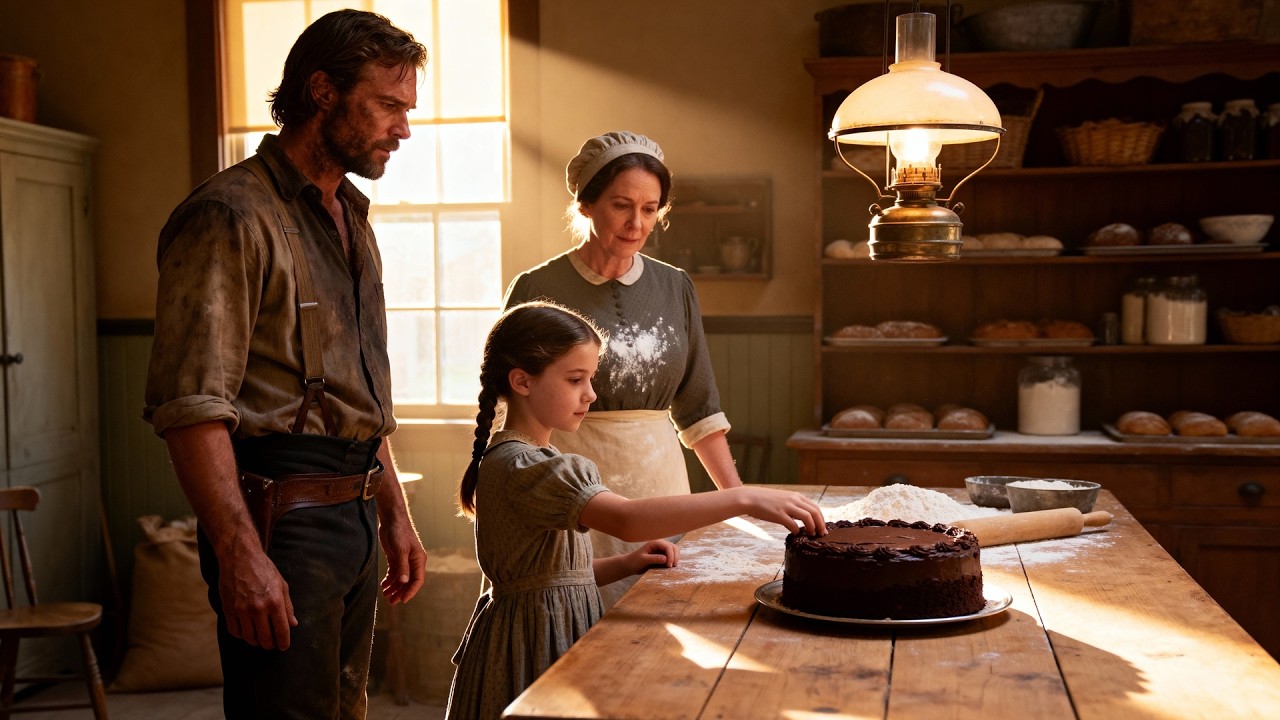 His Daughter's Birthday, No Mother to Bake a Cake—The Baker Widow Made One with Love