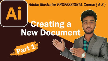 Adobe Illustrator CC Bangla Tutorial | create a new Document Illustrator cc | Illustrator cc 2021