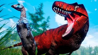 Oryctodromeus, Earth and Tunnel Burrower! Tyrannosaurus Rex on the Prowl | Beasts of Bermuda | PT/BR screenshot 4