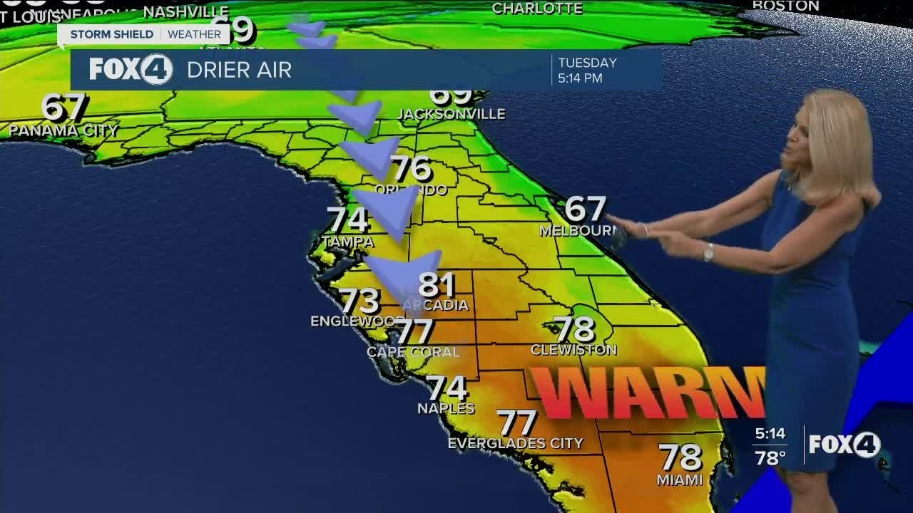 Warmer temps by the weekend - YouTube