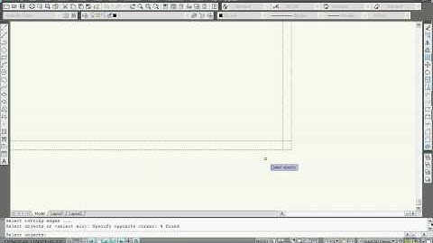 Drawing a house in AutoCAD, Video 2 - Basic commands 1