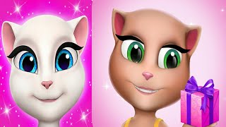 My Talking Angela VS My Talking Inna Gameplay 🐈🐈 screenshot 4