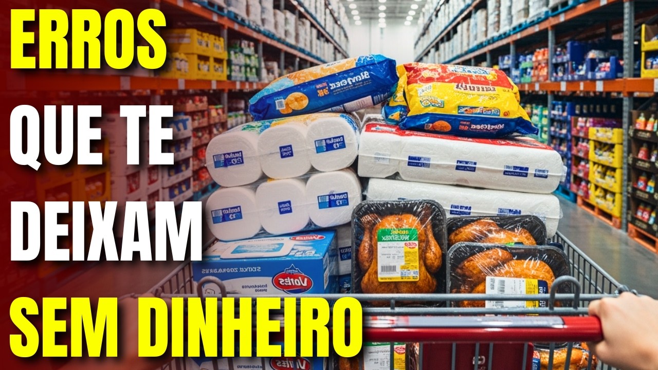 20 ERROS que estão te DEIXANDO POBRE sem perceber