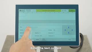 LD-S1000 Information Editing - Insert Text