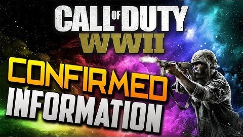 Call of Duty: World War 2 CONFIRMED INFORMATION! No More Create-A-Class! WW2 Multiplayer Information