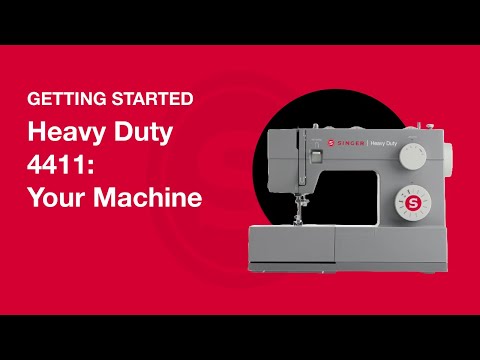 SINGER 4411 | Heavy Duty Sewing Machine - Play All
