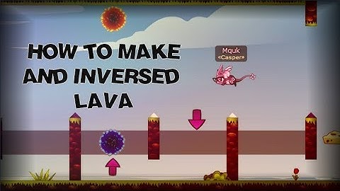 Transformice - How to make an inversed lava