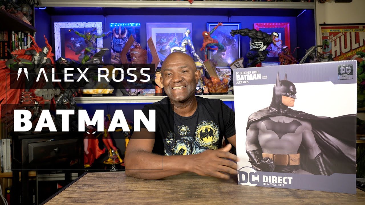 Batman (Alex Ross) DC Designer SeriesLimited Edition Deluxe Statue Review -  YouTube