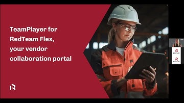 Webinar: TeamPlayer for RedTeam Flex, your subcontractor collaboration portal