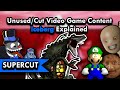 The unused and cut game content iceberg explained supercut