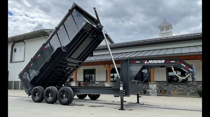 Used gooseneck dump trailers for sale by owner near me