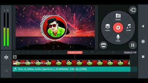 How to Make Audio Spectrum ( KineMaster )