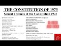 The constitution of 1973 salient feature of the constitution 1973 the constitution of 1973 in urdu