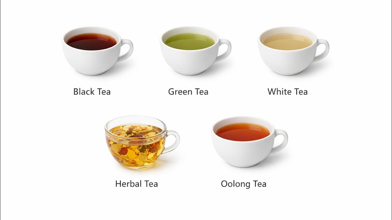 Tea Explained Every Type of Tea Explained - YouTube