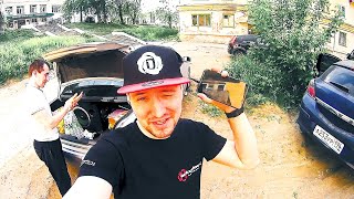 Mitsubishi Lancer IX Лансер 9 протягиваем питание КГ 35. Подключаем усилитель и сабвуфер