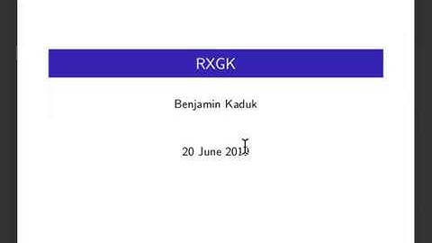 OpenAFS Workshop 2019: rxgk for OpenAFS