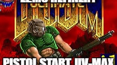 The Ultimate Doom: E2M3 - Refinery (Pistol Start, UV-MAX)