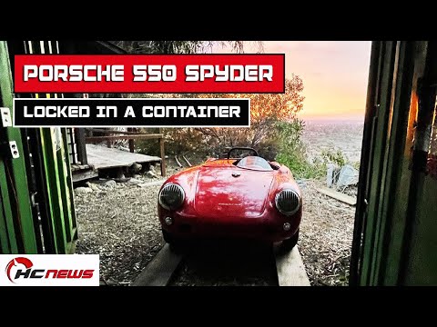 Super-Rare Porsche 550 Spyder Found In A Locked Container After 35 Years | HotCars News