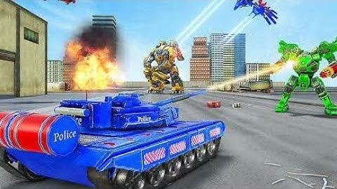 Robot Transform Army Tank War | Chari Games