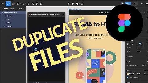 How to Duplicate Figma Files 2025?