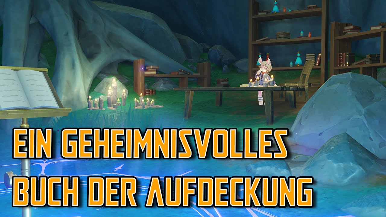 Ein geheimnisvolles Buch der Aufdeckung - World Quest - Genshin Impact German